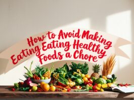 How to avoid to makes  eating healthy foods
