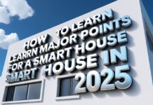 How to learn major points for a smart house in 2025 learn house